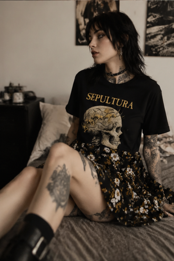 Sepultura Repurposed Band Dress