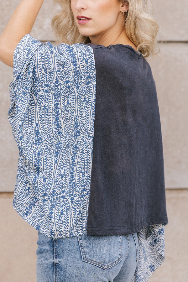 American Flag Print T-Shirt (No Patch)