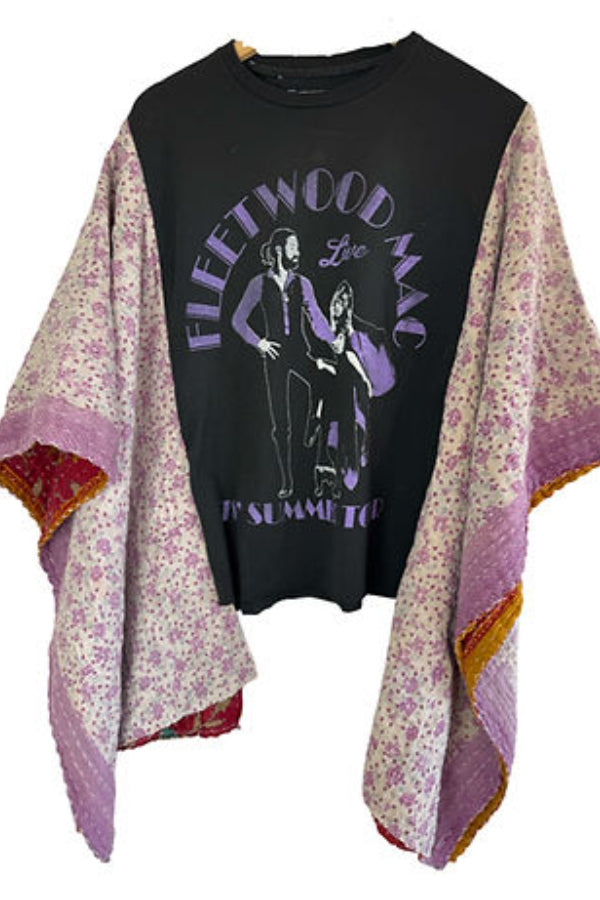 Fleetwood Mac Patetrn t Mix & Match Tee（No Patch）