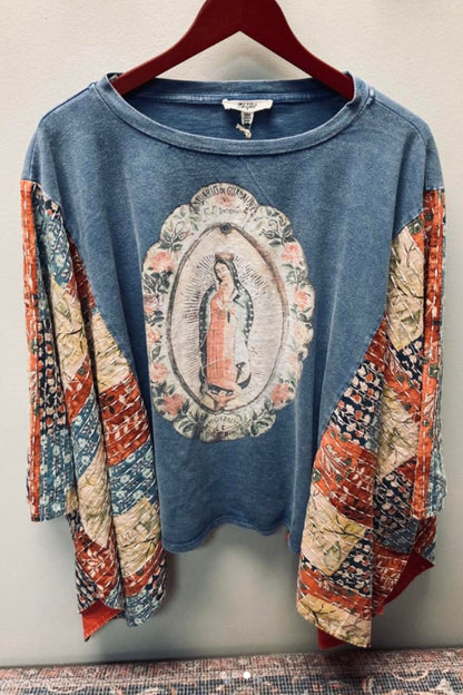 Virgin Mary Mexican Mix & Match Tee