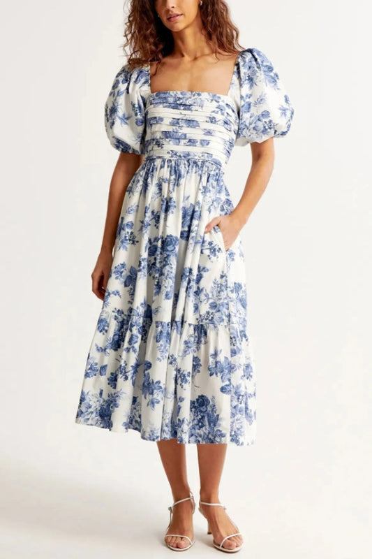 Robe longue sexy à la mode bohème