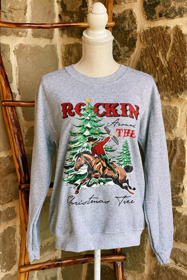 Rockin’ Around The Xmas Tree Crewneck