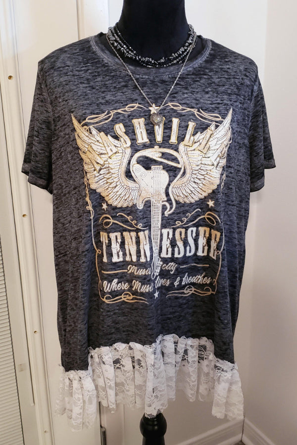 Nashville Tennessee Printed T-Shirt/Dress