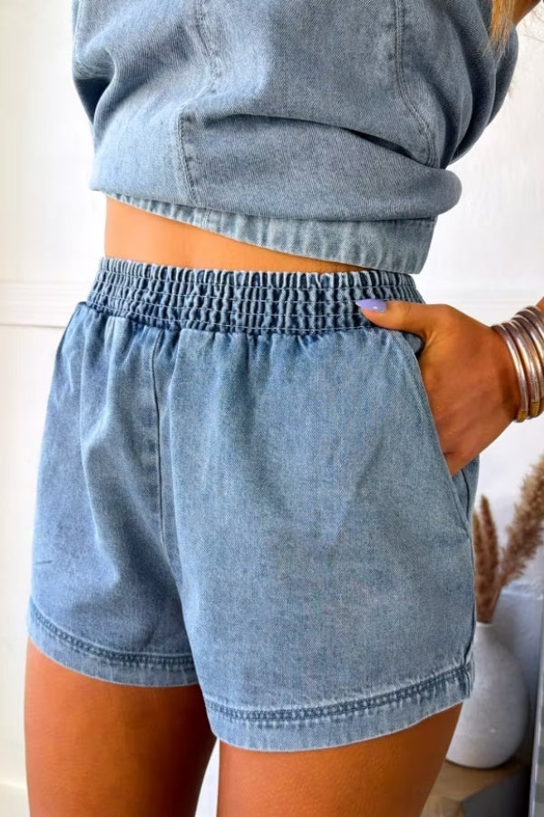 Milk Denim Set