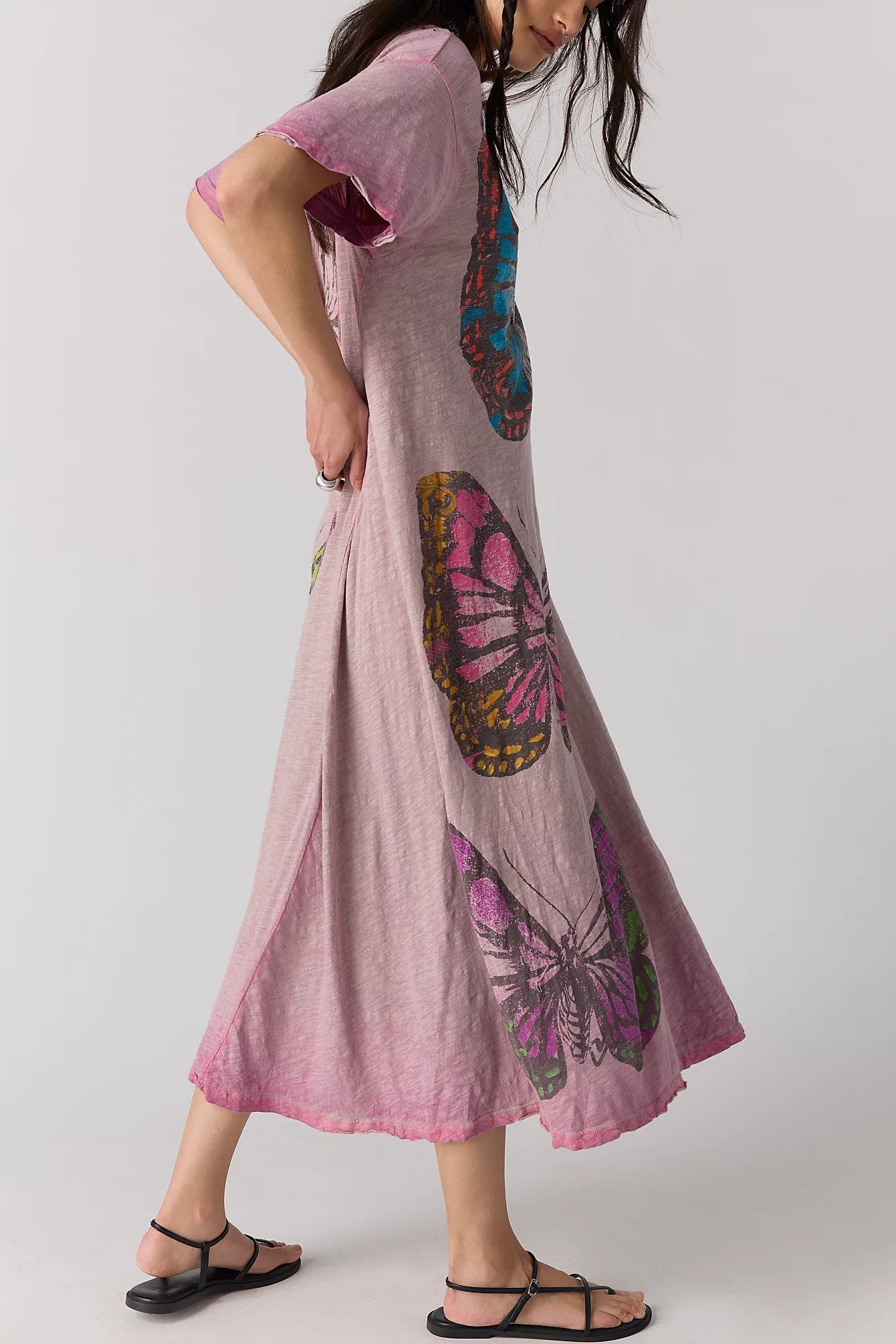 Magnolia Pearl Butterfly Travelers Maxi Tee Dress