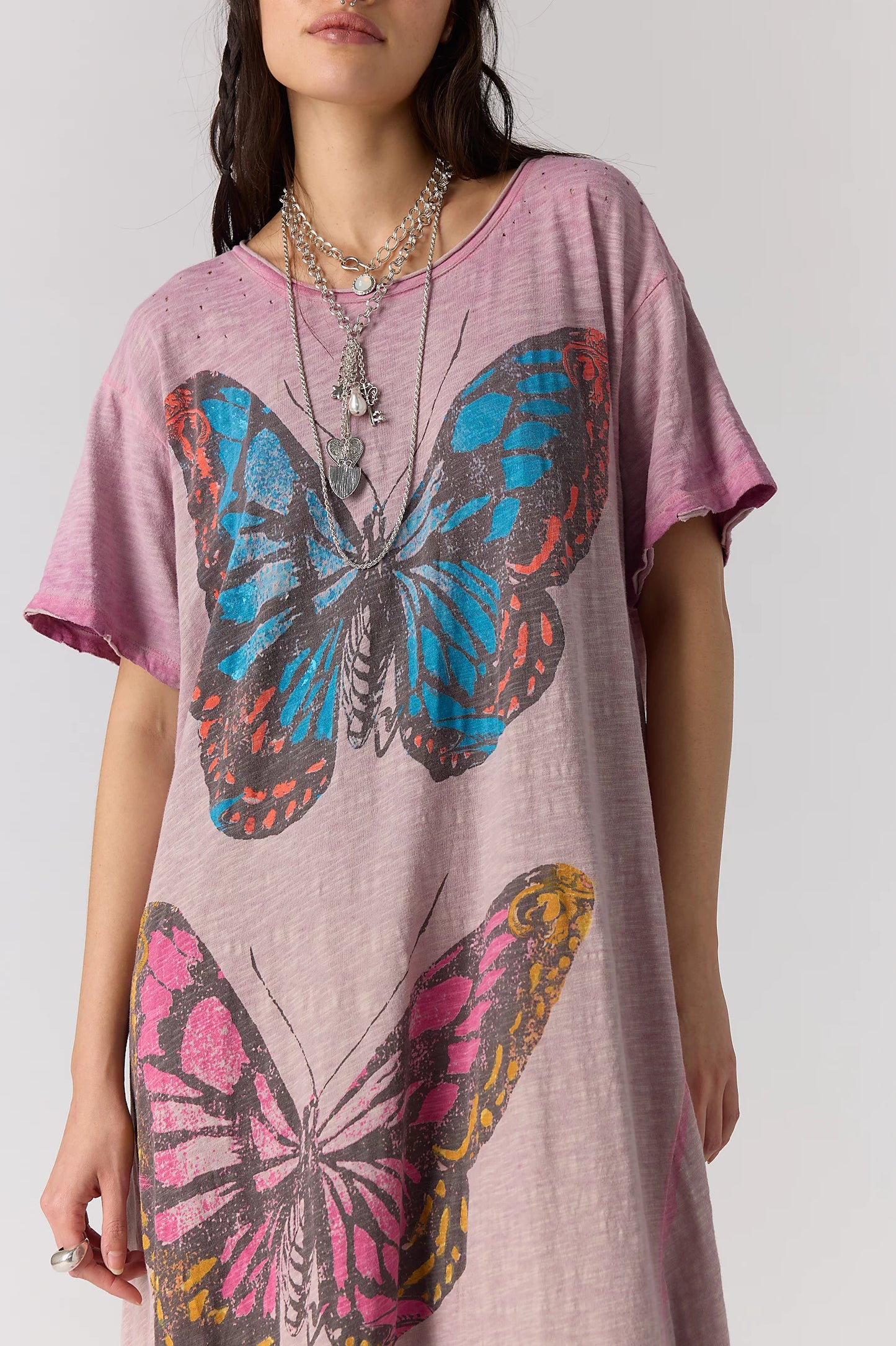 Magnolia Pearl Butterfly Travelers Maxi Tee Dress