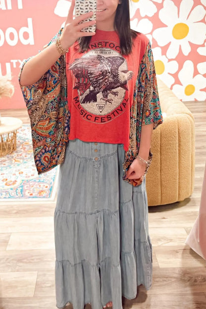 Winstock Print Tee（No Patch）