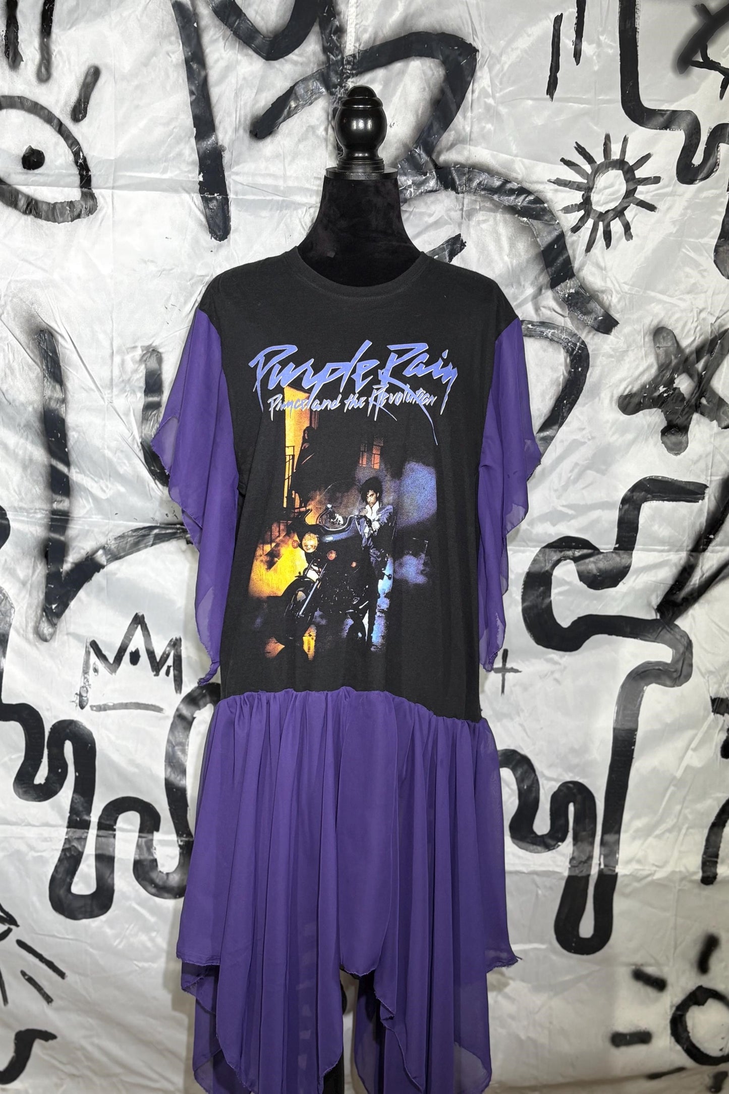 Purple Rain T-shirt Dress