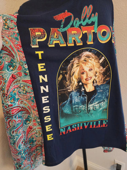 Dolly Parton Print Tee（No Patch）