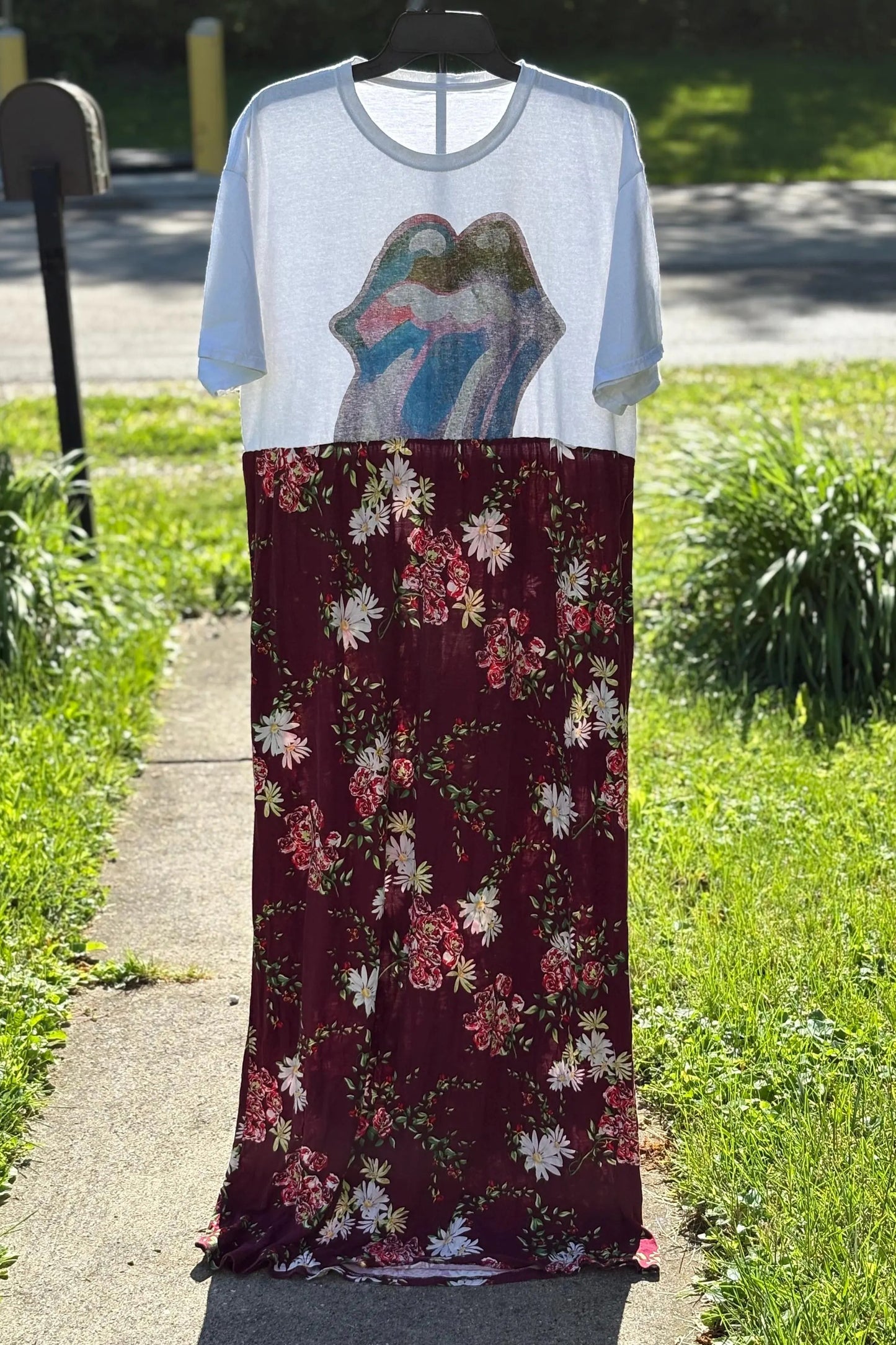 Rolling Stones Graphic Maxi Dress