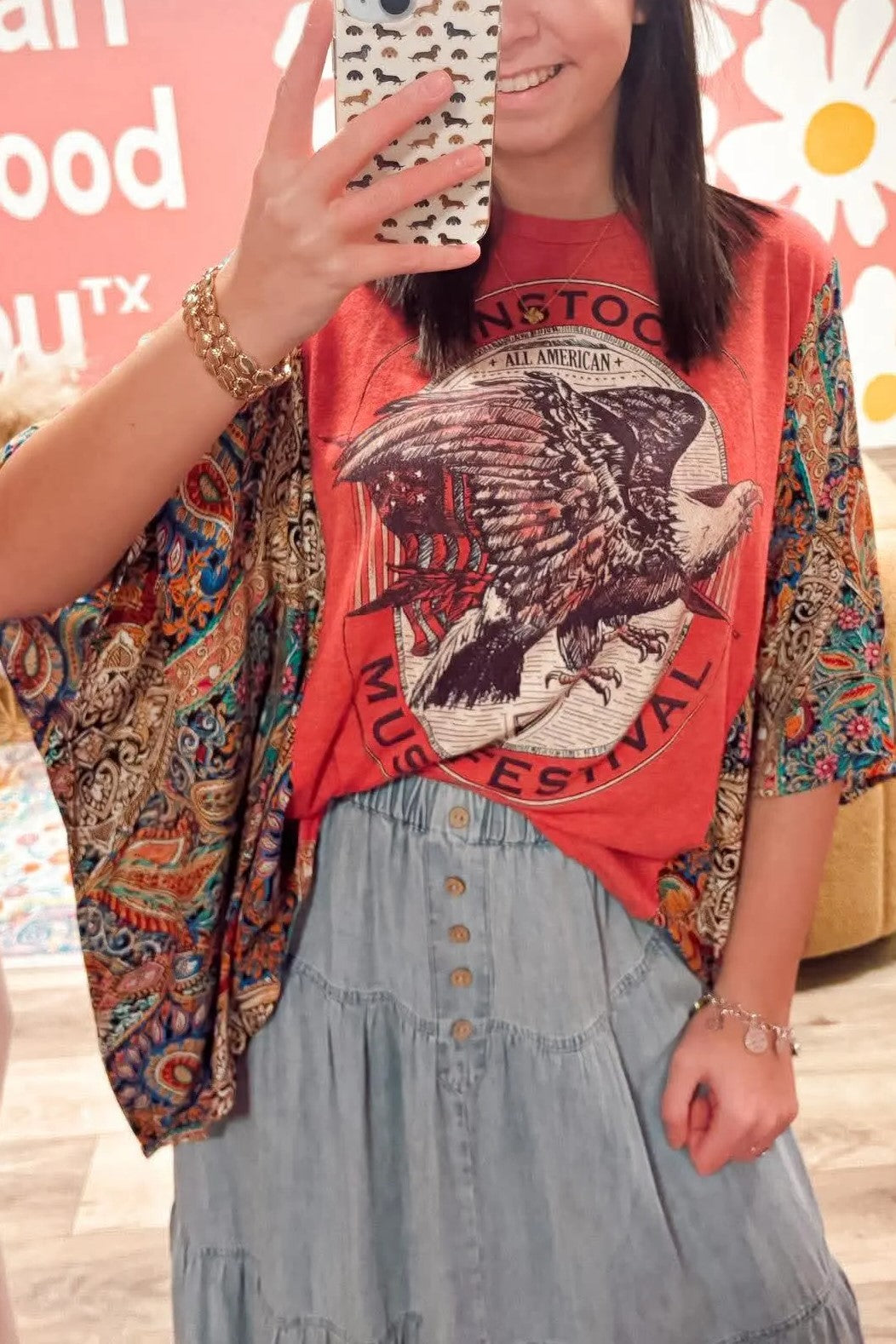 Winstock Print Tee（No Patch）