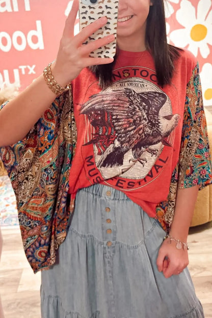 Winstock Print Tee（No Patch）