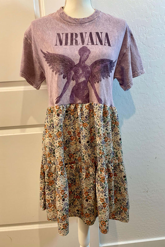 Nirvana Paneled Dress