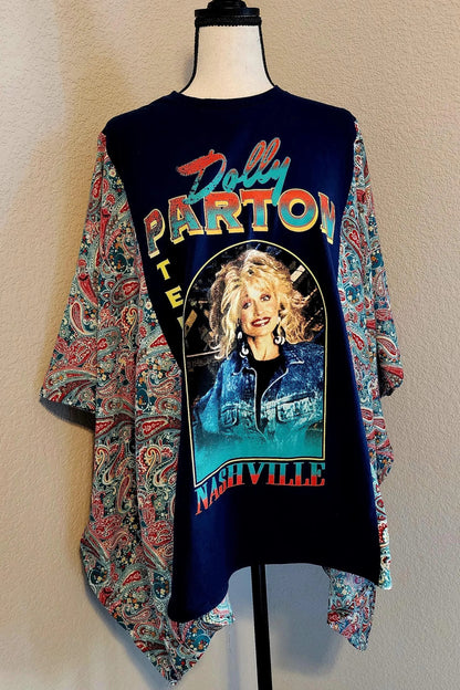Dolly Parton Print Tee（No Patch）