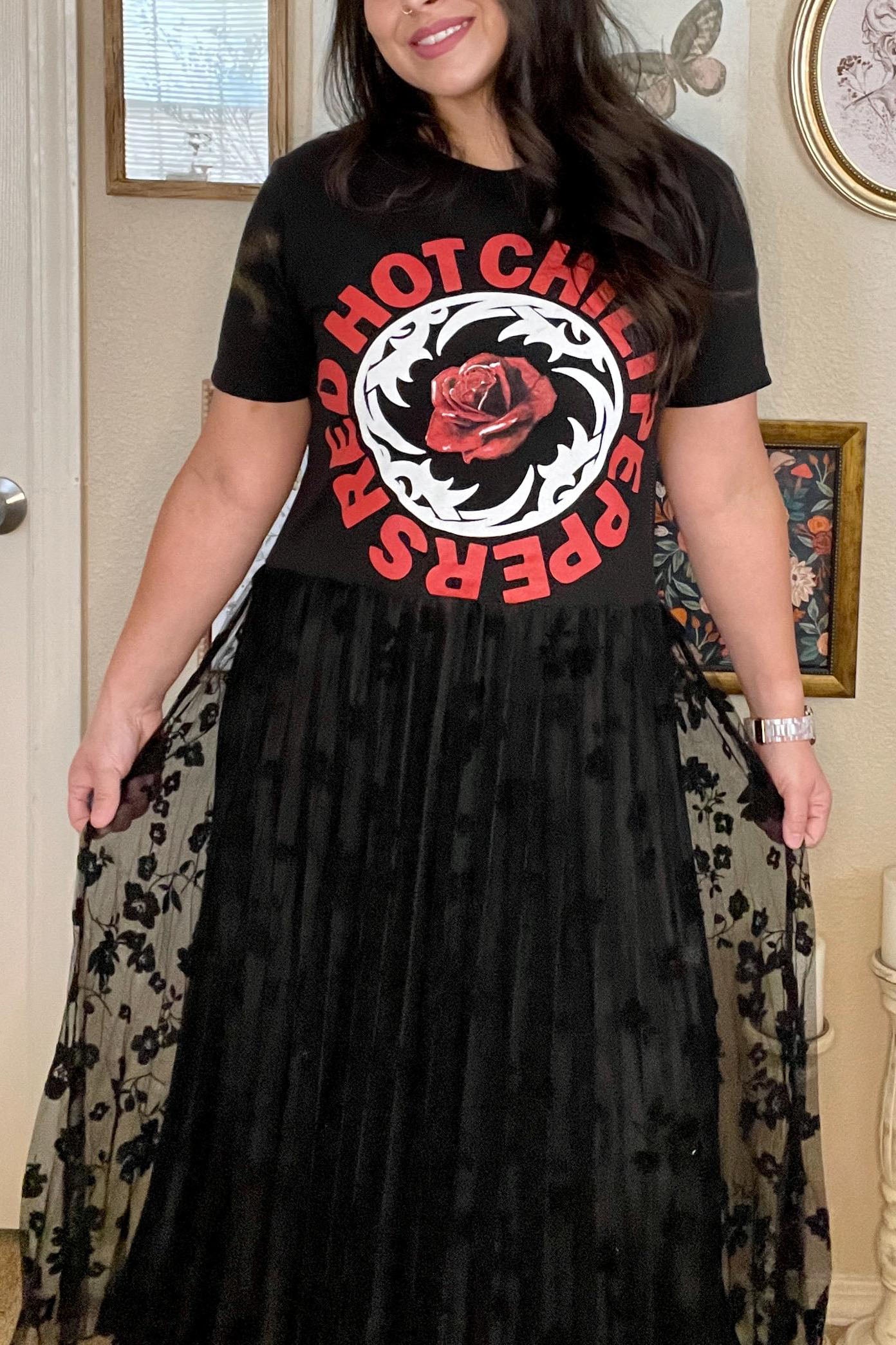 Red Hot Chili Pepper T-Shirt Dress