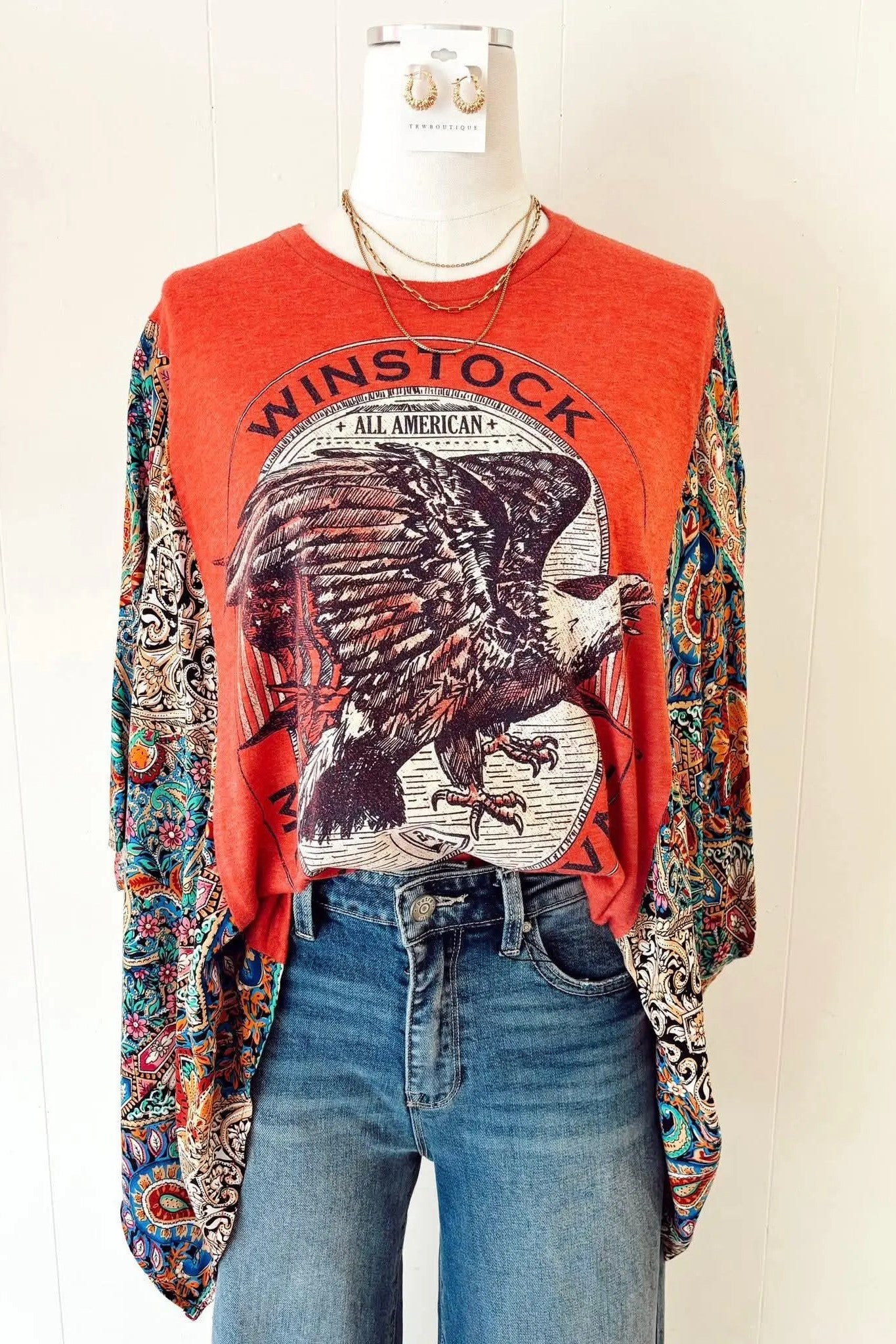 Winstock Print Tee（No Patch）