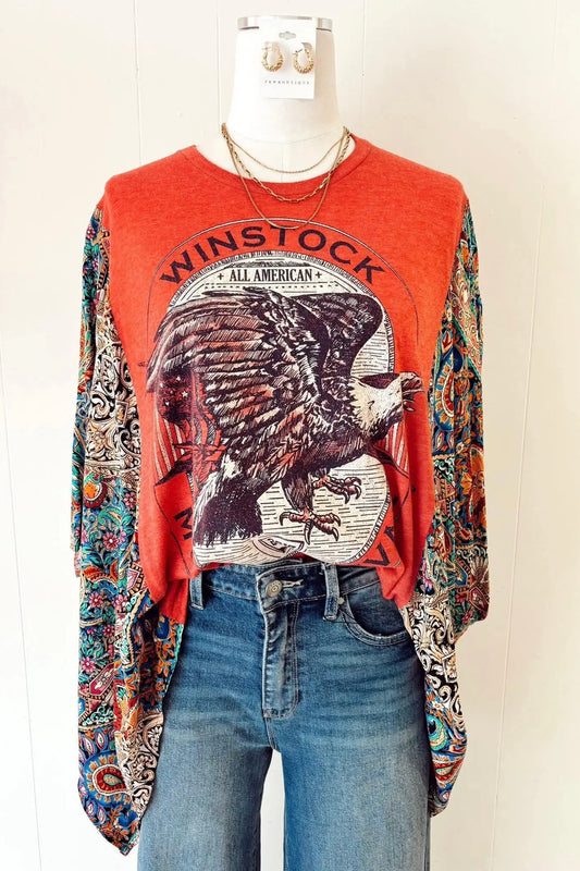 Winstock Print Tee（No Patch）