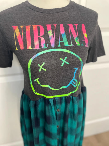 Nirvana T-shirt Dress