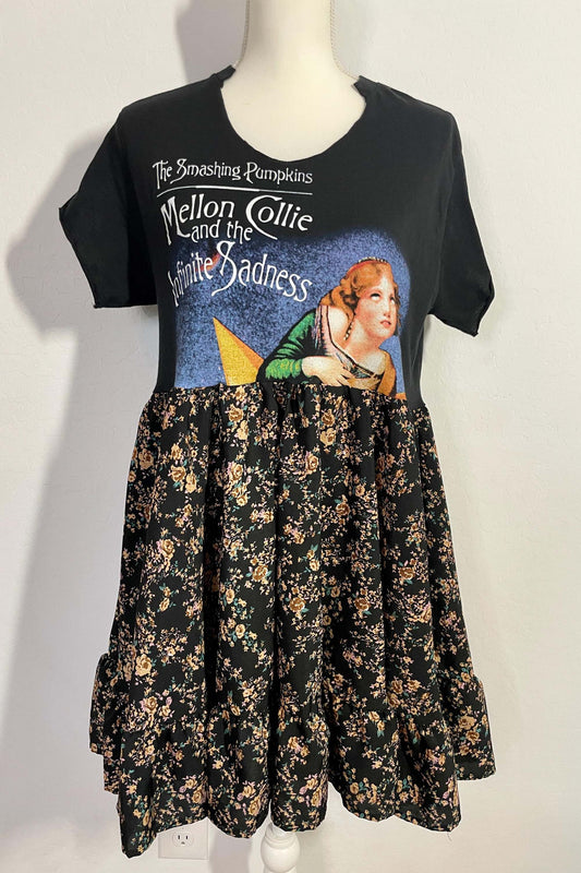 Smashing Pumpkins Paneled Dress