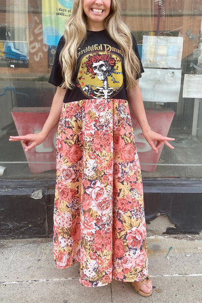 The Grateful Paneled Dress