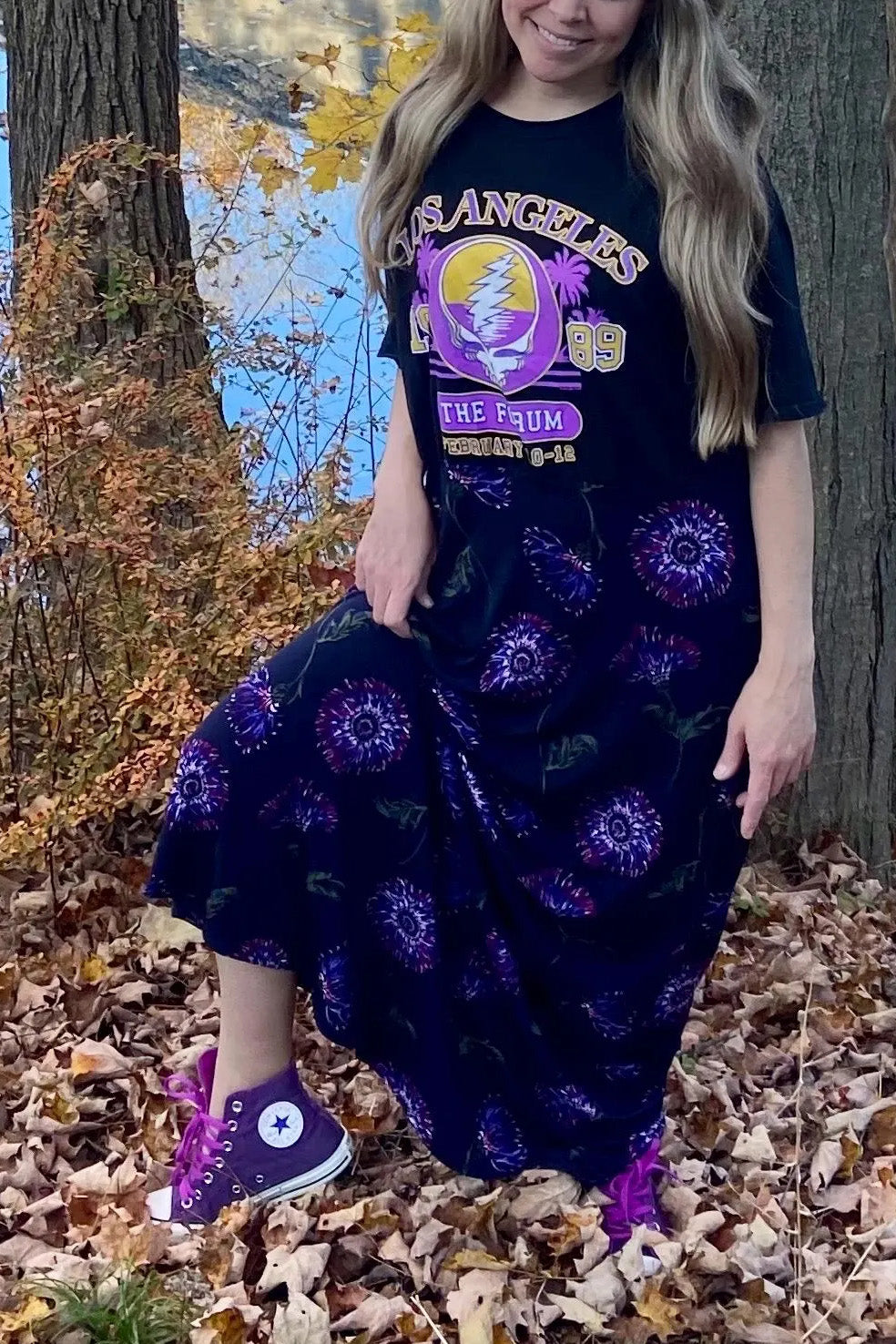 Grateful Paneled Dress