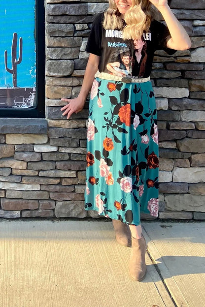Morgan Wallen Paneled Dress