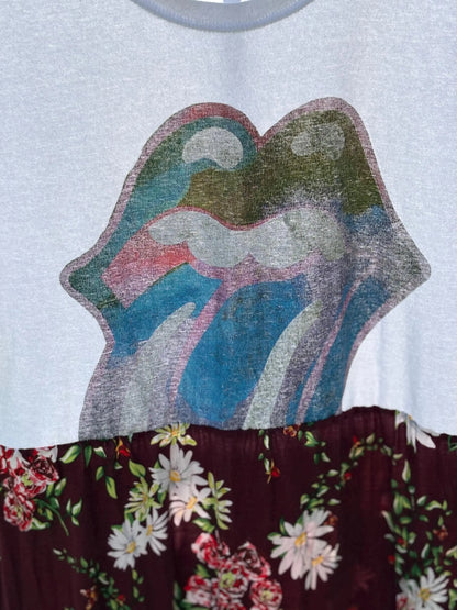 Rolling Stones Graphic Maxi Dress