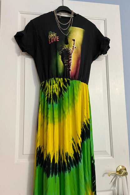 Bob Marley Paneled Dress