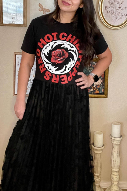 Red Hot Chili Pepper T-Shirt Dress