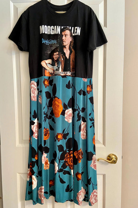 Morgan Wallen Paneled Dress