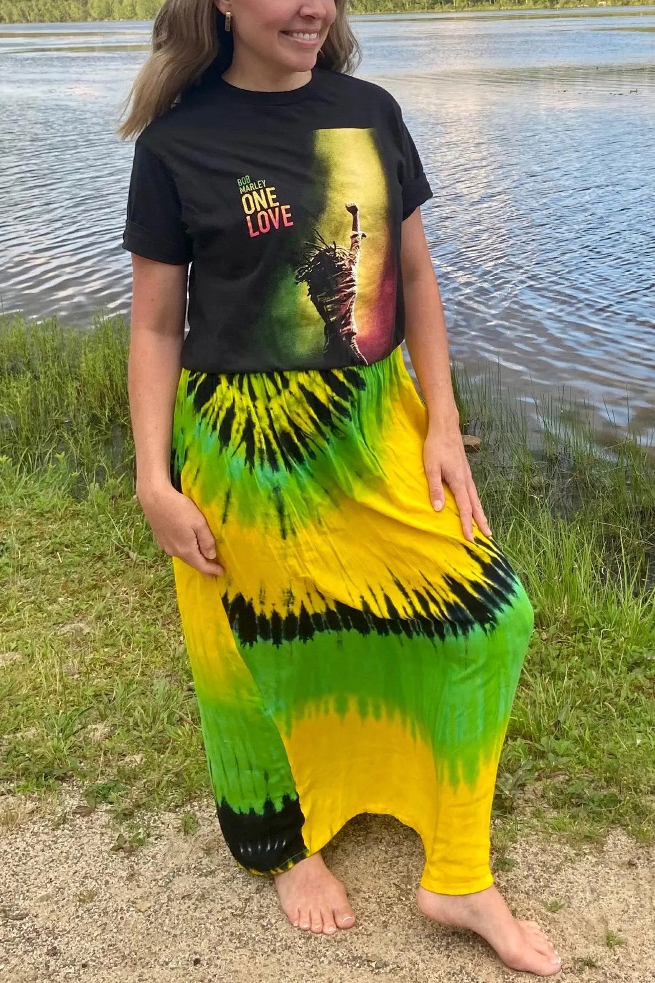 Bob Marley Paneled Dress