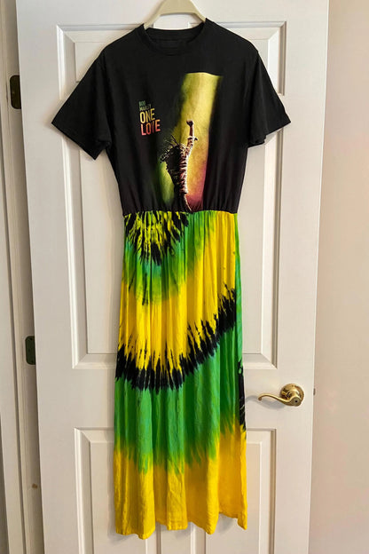 Bob Marley Paneled Dress