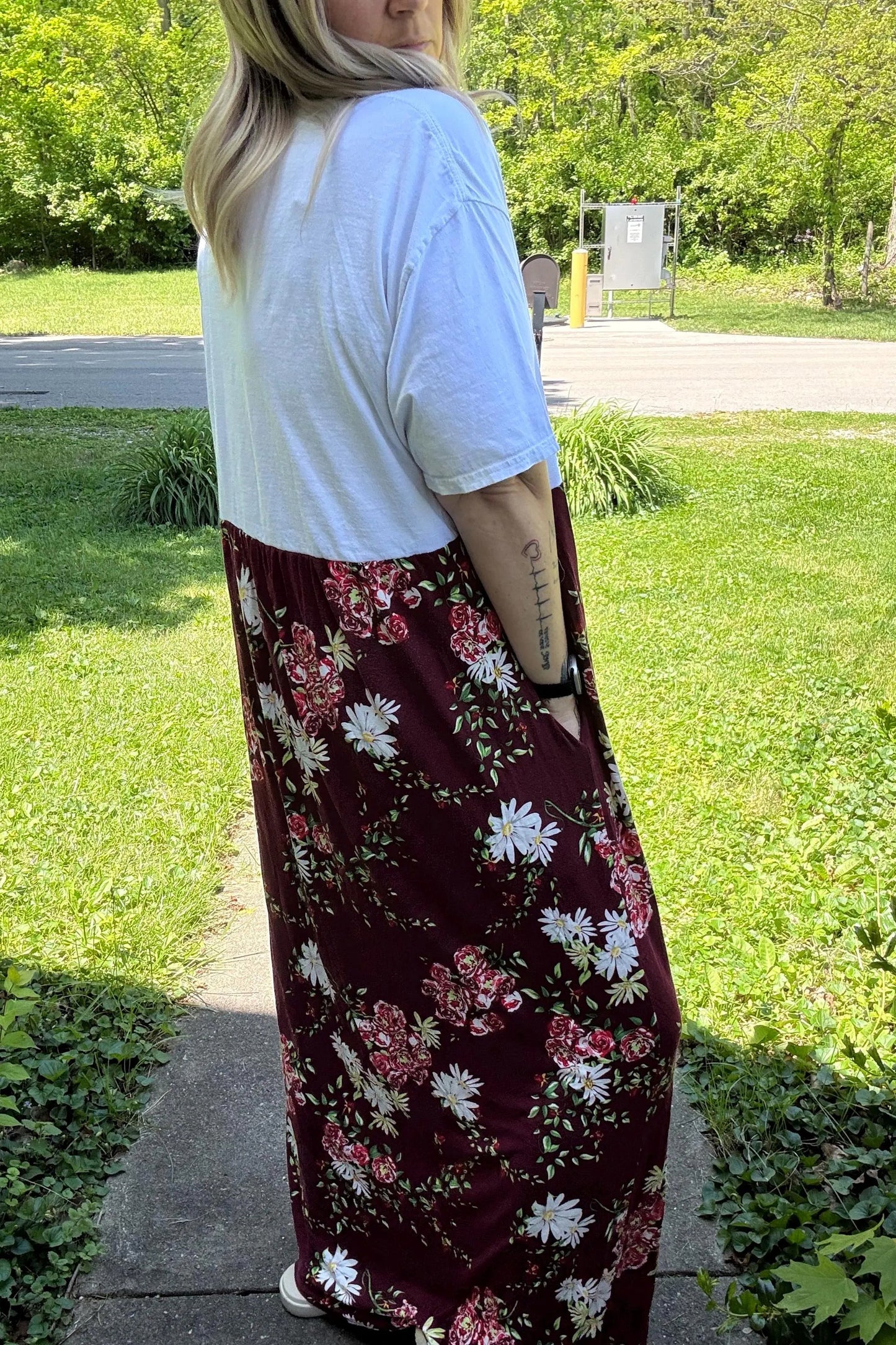 Rolling Stones Graphic Maxi Dress