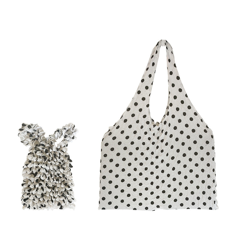 Sac rétractable à main à motif floral