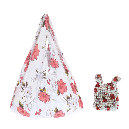 Sac rétractable à main à motif floral