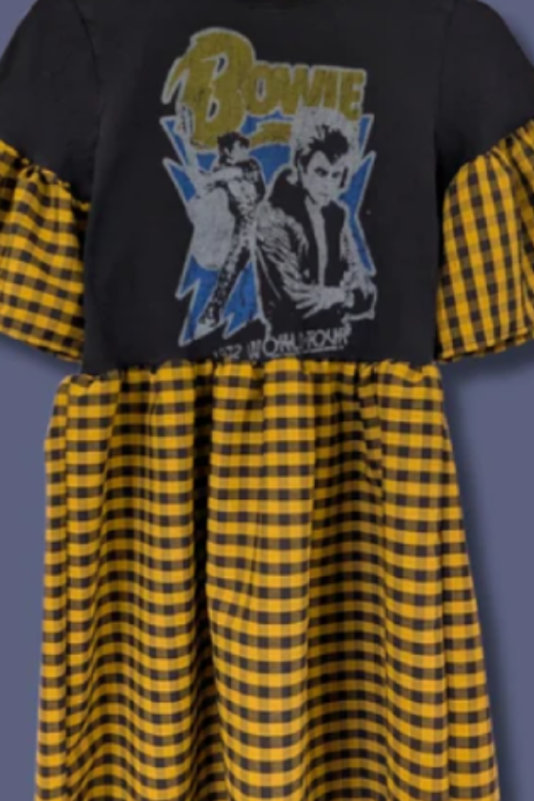 David Bowie Patchwork Dress