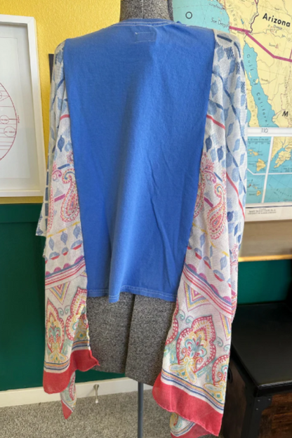 Music T-Shirt Poncho Top - Nirvana