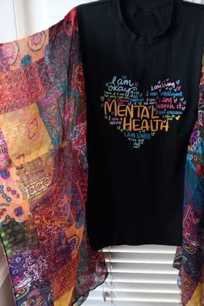 Mental Health T-Shirt (No Back Pocket)