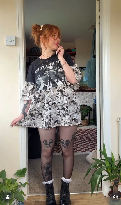 The Beatles Upcycled Tee