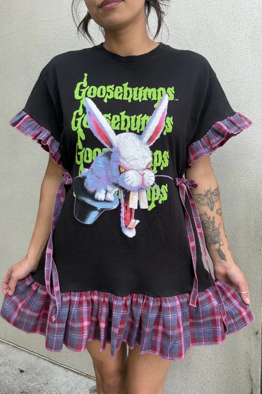 Goosebumps Recycled Dress