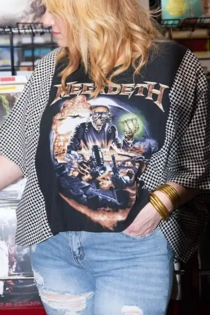 Megadeth Mix & Match Tee（No Patch）