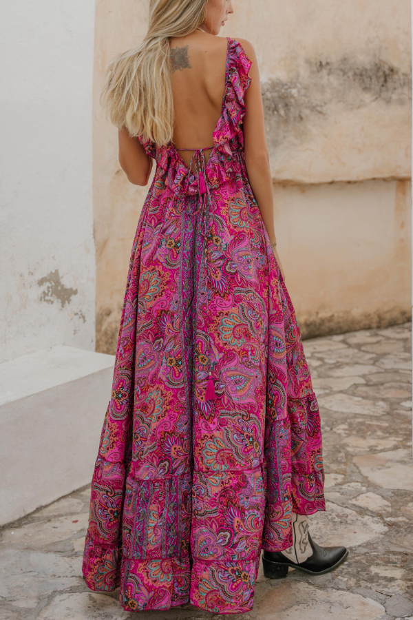 Women's Bohemian Retro Dress