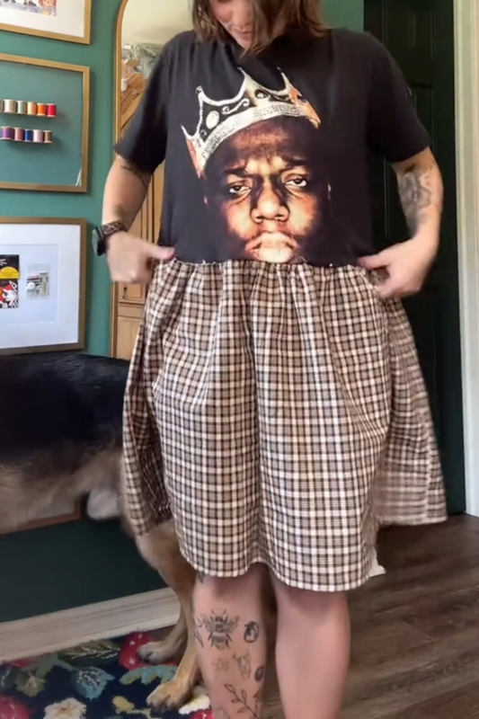 King Of New York Recycled Dress