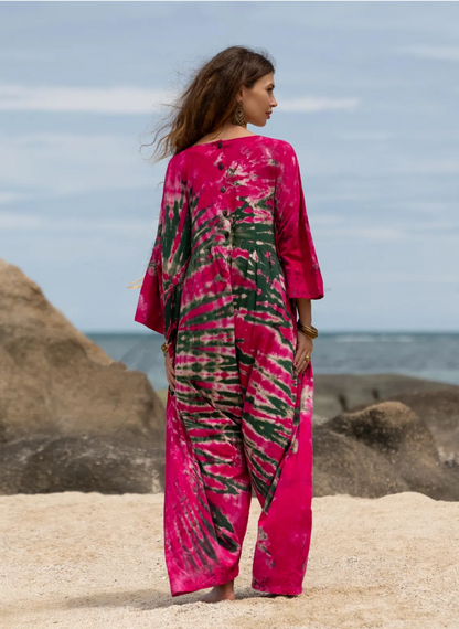 Dragonfruit Wave Jumpsuit