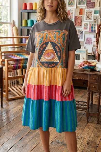 Pink Floyd Recycling Dress