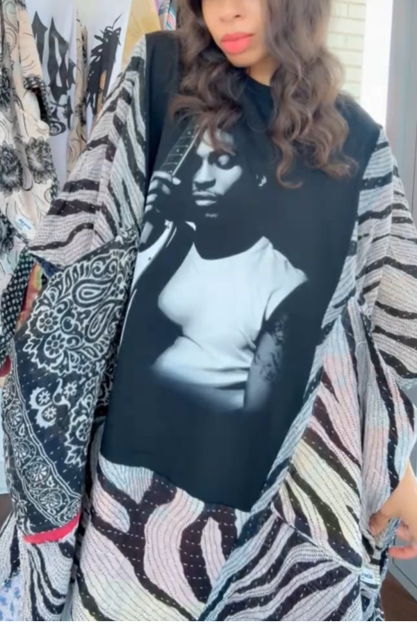 D'Angelo RnB Bat Sleeve Tee