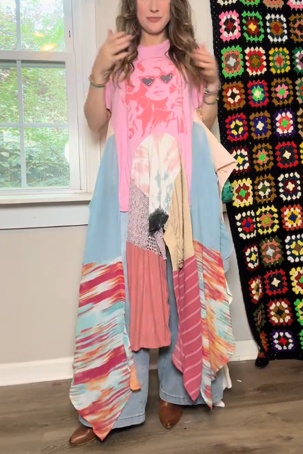 Dolly Parton Recycling Dress
