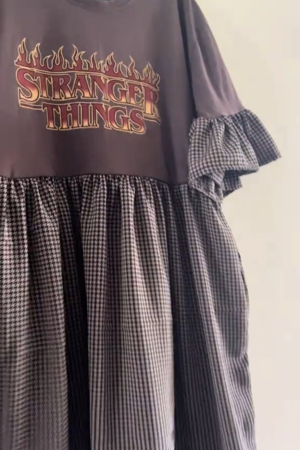 Stranger Things Recycled Dress