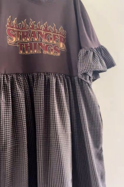 Stranger Things Recycled Dress