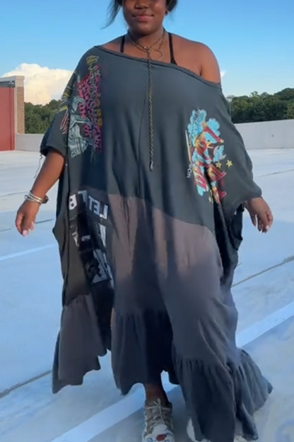 Loose Mixed T-shirt